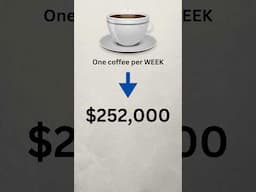 What That Coffee Really Costs You! #S&P500Investing#compoundinterest