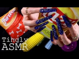 ASMR XXL Nail Triggers on Doggie Toys! (🎧 soft spoken/whisper, tapping, crinkles, scratching)