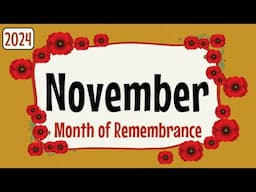 November - Learn All About the Month of November