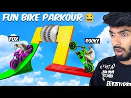 Funny Bike Parkourrr 😂 | Gta 5 தமிழ் Gameplay - Black FOX