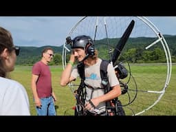 Scam Paramotor Instructor Chops Hand In Prop!!