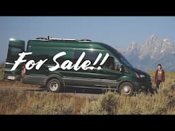 Our Van Is FOR SALE! 2020 AWD Ford Transit Camper