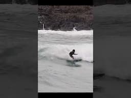 Surfer Escapes Into Nature