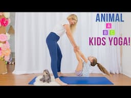 Kids Yoga | ABC Animal Yoga PART 2 Child's Pose Yoga