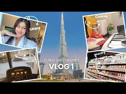 Dubai Girl Diaries 🇦🇪🧿 | VLOG 1✨#uaelife #dubailife #indianabroad