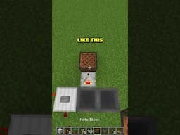 Making a Simple Redstone Alarm System in Under 60 Seconds