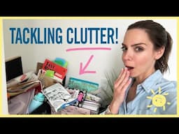 ORGANIZING | Tackling Clutter w/ Fool Proof Guide!