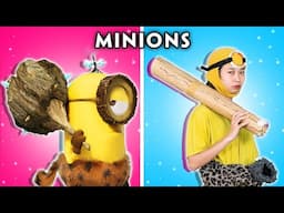 Life Of Ancient Minions - Minions With Zero Budget! | Parody The Story Of Minions and Gru