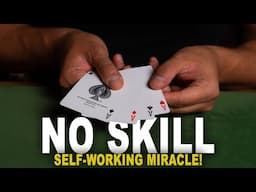 AMAZING Self-Working Card Trick FOOLS EVERYONE! Tutorial