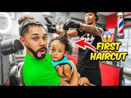 ALIJAH’S FIRST HAIRCUT EVER! *Emotional*