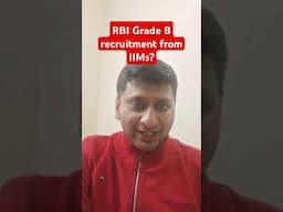 RBI Grade B Notification Update | RBI Grade B Recruitment | RBI Grade B Eligibility