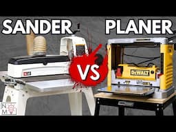 Thickness Planer vs Drum Sander – Which One Do You Need and WHY?