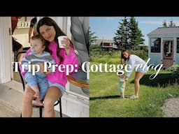 A *packing* vlog: cottage weekend!