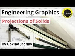 Engineering Graphics-Projections Of Solids