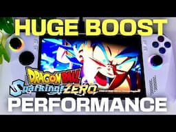 DRAGON BALL: Sparking! ZERO on the Asus Rog Ally: Huge Performance