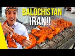 Balochistan Street Food! Biryani + Pakora + Spicy chicken!! Unseen Iran Street Food in Balochistan!!