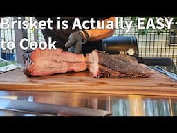 Brisket is Actually Easy to Cook | How to Cook a Juicy & Tender Brisket in an Offset Smoker