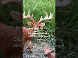 DEER STORY PART 2 IS OUT NOW Click on my channel to watch!!!🌲🦌  #deer #schleich  #youtube