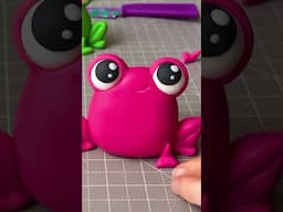 Ribbiting Creations: DIY Fun Frog Cake Topper Tutorial! #shorts #shortsviral