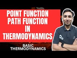 Point function Path function in Thermodynamics Hindi