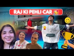 RAJ ki Pehli CAR ROXX😍| Grovers here! | @RajGrover005 #dhanteras #diwalispecial