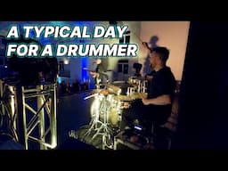 An Average Day of A Working Drummer | That Swedish Drummer