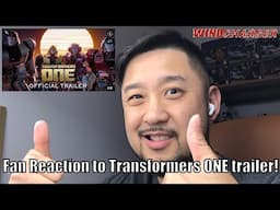 Fan Reaction to the Transformers ONE trailer