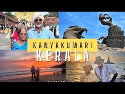 KERALA TO KANYAKUMARI | GOD'S OWN COUNTRY | SUNRISE IN KANYAKUMARI | SUNSET IN KOVALAM | KERALA