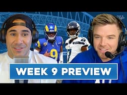 Is This A Must Win For The Seahawks Against The Rams? Ft. Charles Cross | Week 9 Preview