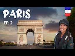 Walking in PARIS, FRANCE: Arc de Triomphe to the Louvre - Ep 2