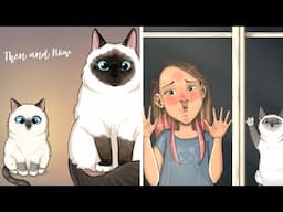 “What It’s Like To Have A Cat” 40 Illustrations By This Artist