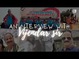 An Interview with Vijendar Sir | IISJ Reporters 2024-25