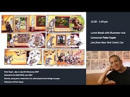 MAD Symposium - Lunch Break with Peter Kuper Live from New York Comic Con