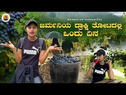 ಜರ್ಮನಿಯಲ್ಲಿ ದ್ರಾಕ್ಷಿ ಹೇಗೆ ಬೆಳೆಯುತ್ತಾರೆ ನೋಡಿ| Vineyard hike #germanvillagelife#kannadavlogs#travel