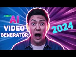 How to Create a Video With AI in ONE Minute | BEST AI Video Generator in 2024