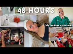 48 hours in my life VLOG: mom life, target fall shopping + parenting is hard…