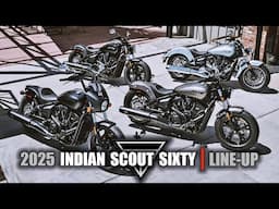 The 2025 Indian Scout Sixty Line-Up