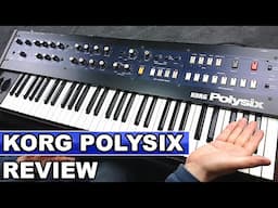 KORG POLYSIX - Synth Review, Sounds & Demo