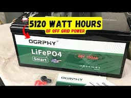 Testing and Reviewing the OGRPHY 48V 100Ah Smart Lithium Iron Phosphate Battery with Bluetooth