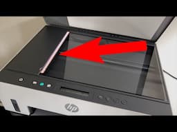 The most ANNOYING PRINTER you can buy: HP blinking scan bar flashing light Smart Tank 7005