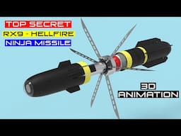 How the Bladed R9X Ninja Missile works? | AGM-114 "R9X" Hellfire | Ninja Bomb