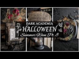 DIY Halloween Decorations! *Summer-Ween Part 8 Dark Academia*