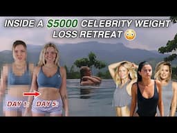 I Flew To A Celebrity Weight Loss Retreat and Lost __KG *INSANE RESULTS*