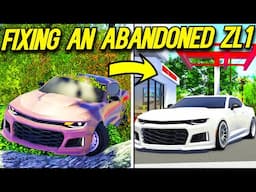 Roblox Roleplay - I FOUND MY ABANDONED ZL1, THEN FIXED IT