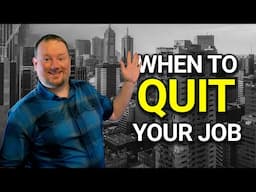 When to Quit Your Job and Go Full-time Into Your Own Business