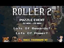 Rollercoin | R.O.L.L.E.R. 2 Puzzle Event, Race Tournament & More!