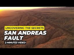 Uncovering the Secrets of the San Andreas Fault in 2 Minutes!