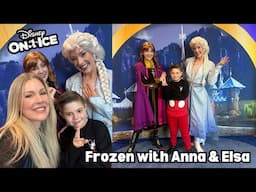 Frozen Fun with Anna & Elsa Character Experience at Disney on Ice Let's Dance \ Is It Worth It?