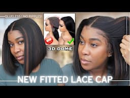 *NEW* 3D FITTED CAP | LOW MAINTENANCE SUMMER GO TO INSTALL | REALISTIC YAKI BOB WIG | MY FIRST WIG