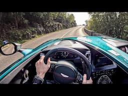 Aston Martin V12 Speedster (POV) FIRST DRIVE! - Open-Top Heaven!